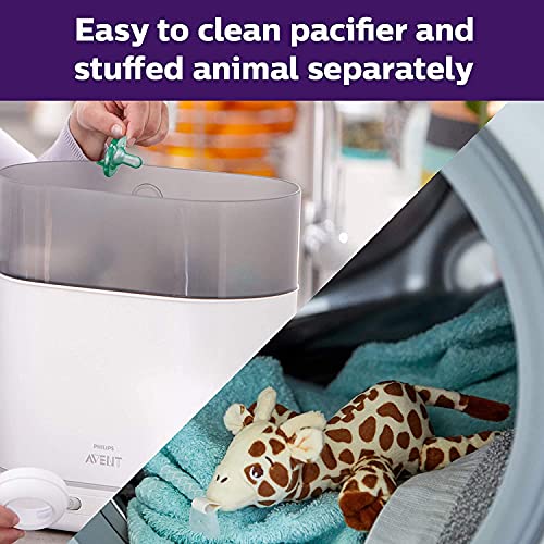 Image of Philips Avent Soothie Snuggle Pacifier Holder with Detachable Pacifier, Koala, 0m+, SCF347 /06