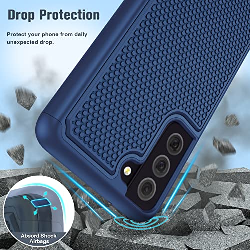 Jxvm BINGHEXIN For Samsung Galaxy S21 Fe Case: Dual Layer Protective Heavy Duty Cell Phone Cover Shockproof Rugged thumb #3