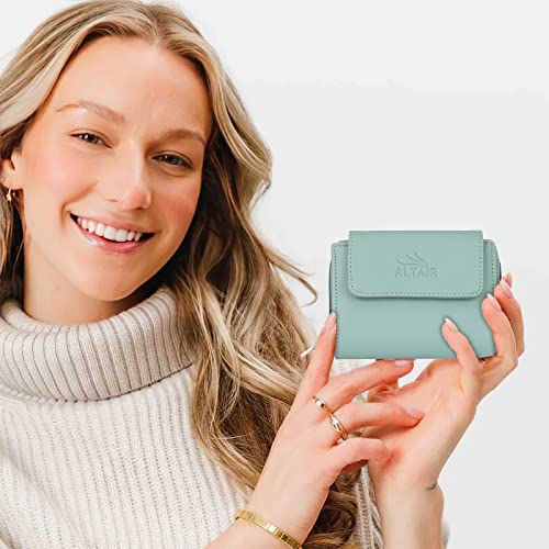 Image of Premium Vegan Leather Women's Wallet | Stylish Durable Clutch Wallet and Lightweight Clutch with Zip Coin Pocket and Card Slot