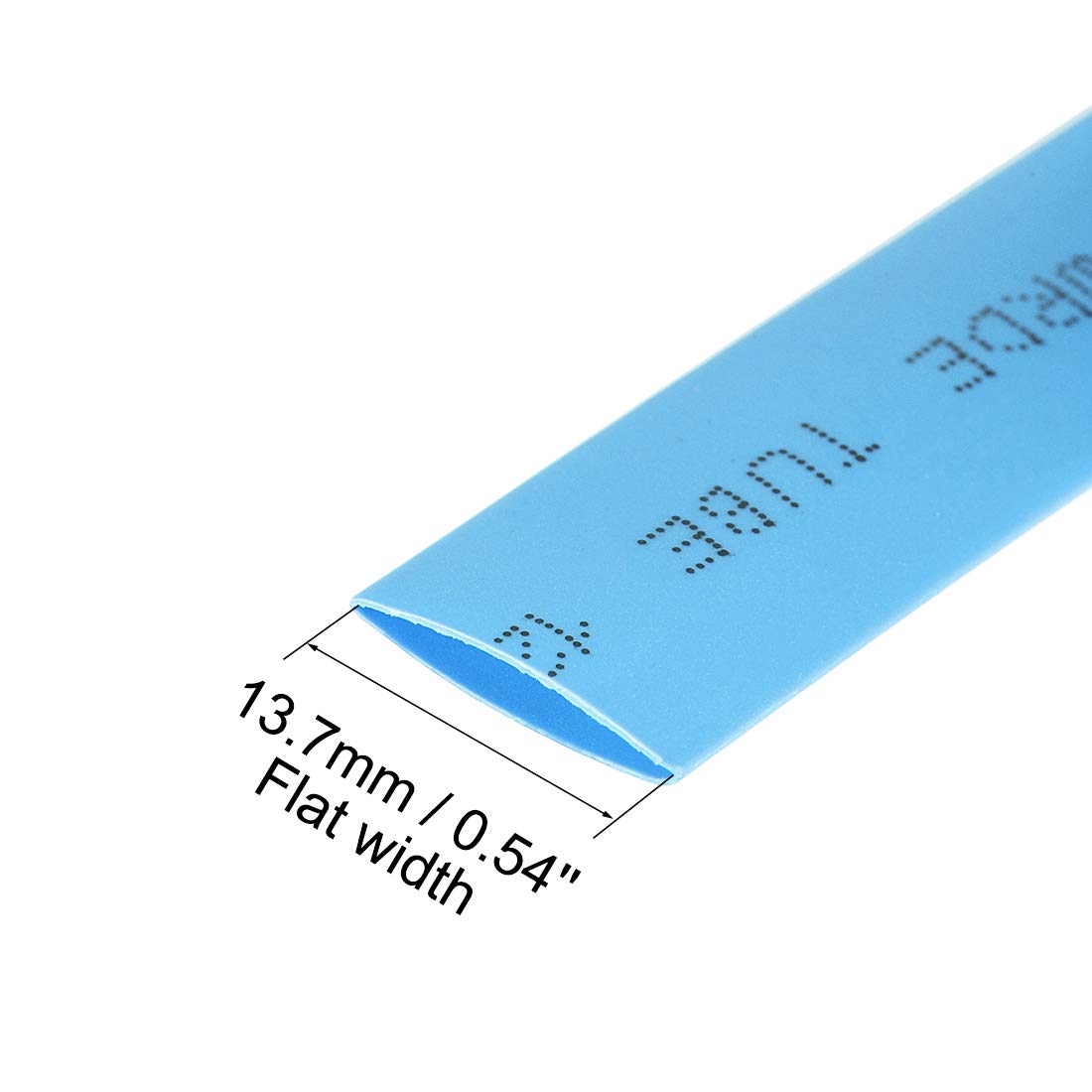Gaine thermorétractable SOURCING MAP 1Pcs 20mm Diamètre 34mm Largeur