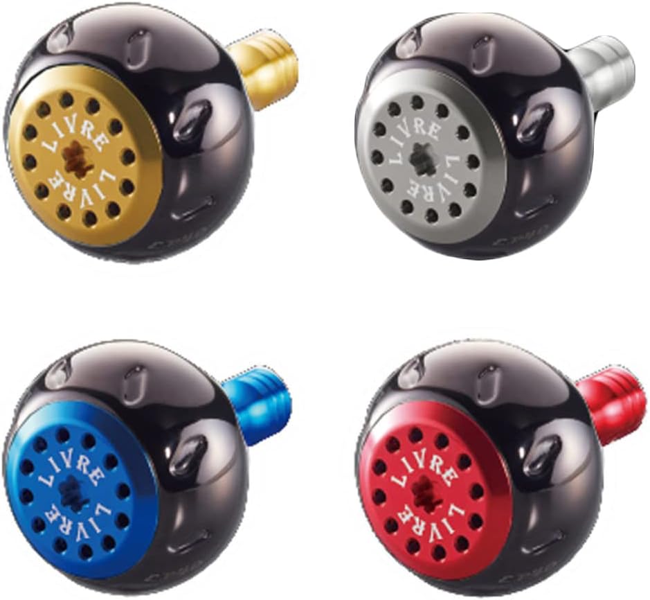 リブレ/LIVRE】EP40 ハンドルノブ シマノB ファイヤー／チタン リール