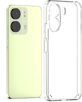 ile Xiaomi Redmi 13C uyumlu  effaf Clear Silikon Y ksek Kalite Darbeye Dayan kl   k Telefon K l f  Xiaomi Redmi 13C