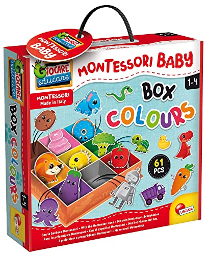 Lisciani – MONTESSORI BABY - 3D-Farbkasten – Farben lernen für Kinder von 1...