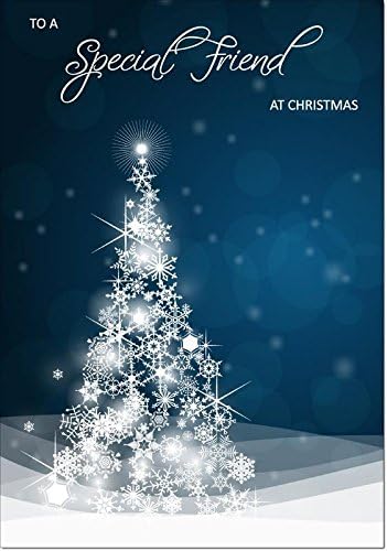 Doodlecards Special Friend Christmas Card - Medium Size