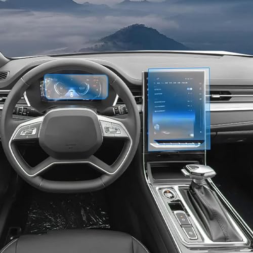 Protection TPU interieur JAC J7 Plus ecran et console de luxe - 2