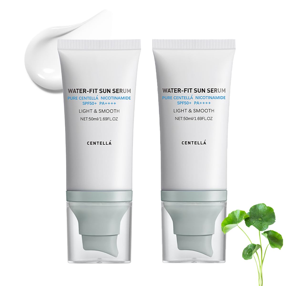 𝐶𝑒𝑛𝑡𝑒𝑙𝑙á Sunscreen SPF50 PA++++, 50ML Cen-tella Madagascar Face Sun Screen Long-Lasting Protection (1 Pack)