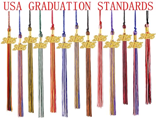 Image of 2025 Tassel Graduation, Blue and Orange Tassel 2025