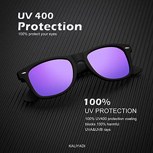 image for KALIYADI Polarized Sunglasses for Men and Women Matte Finish Sun glass