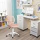 FurnitureR Zahnarztstuhl, um 360 ° drehbar, Farbiger Hocker für Zahnassistenten, höhenverstellbar, ergonomisch, für Zahnarztpraxen, Massagesalons, Büro, Klinik, 38,5 x 40 x 87 cm, Rosa