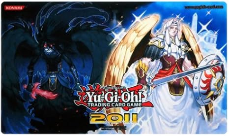 Amazon 遊戯王 英語版 プレイマット Judge 11 終焉の守護者アドレウス 始祖の守護者ティラス トレカ 通販