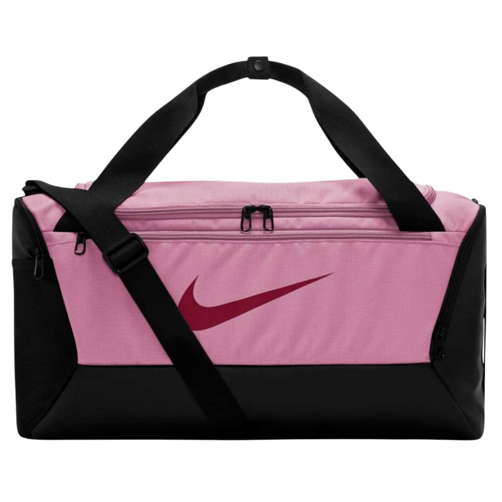 nike brasilia small duffel bag pink