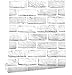 Produktbild Selbstklebend Tapete Wandpapier Ziegel Selbstklebende Wandaufkleber Vintage Backstein Stein tapeten Dekorative Aufkleber für Möbel Wandtür Wasserdicht (Brick 3, 45X300cm)