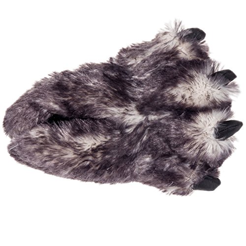 Wishpets 7" Black Tip Claw Slipper Plush Toy #TOP5