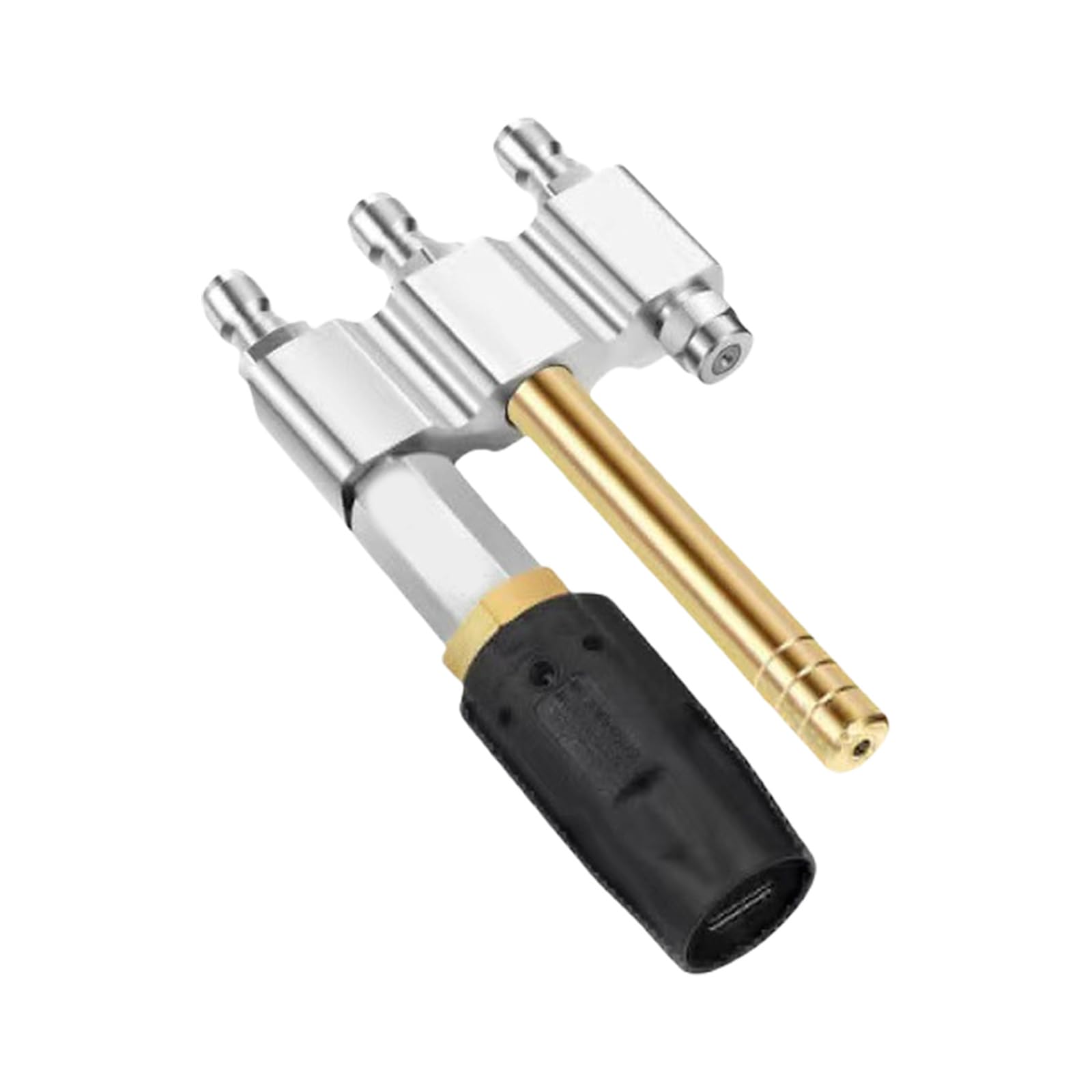 Stainless Steel Adjustable Nozzle with 1 / 4inch Quick Connection Pressure Washer Nozzle for Washing Garden Vehicle Floor Brass Stainless Steel Pressure Washer Tip
