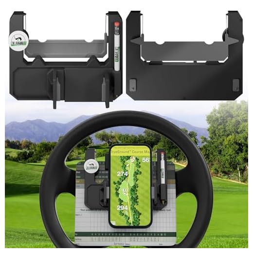 CLUBRALLY Golf Cart Accessories Steering Wheel Phone Mount for Club Car EZGO Yamaha