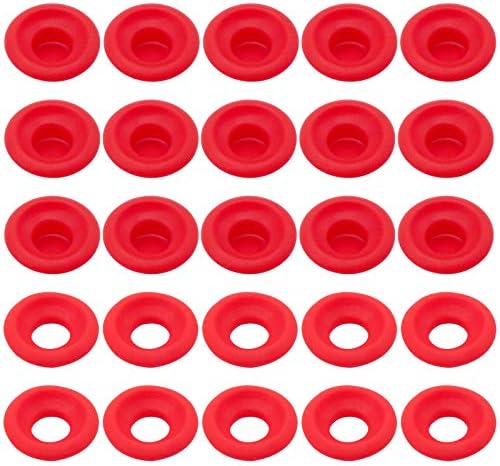 25pcs Red Silicone Grolsch Gaskets For Swing Flip Top Bottle Home Brew