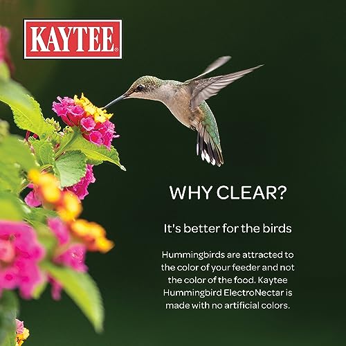 Image of Kaytee Hummingbird ElectroNectar Wild Bird Food,16 oz Concentrate,Makes 128 oz of ElectroNectar,(Pack of 4)