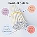 IGNITE EASE 3 Inch White Safety Matches Bulk 100 Count, Long Wooden Matchsticks with Striker for Candles, Fireplace, Grill by IGNITE EASE (with Box)
