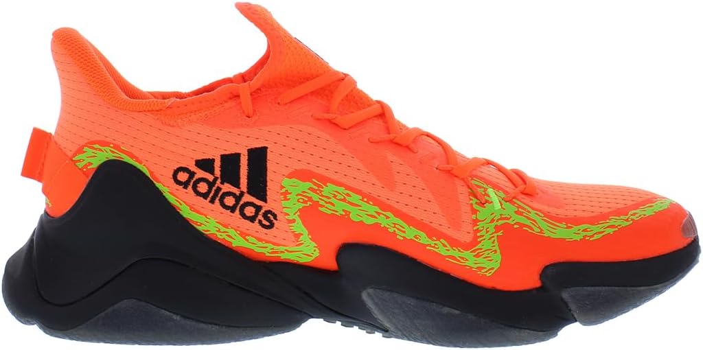 adidas Mens Mahomes 1 Impact FLX Lace Up Sneakers Shoes Casual - Black