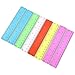 8 Pack 6 Inch Rulers Small Ruler Assorted Colors Small Rulers with Inches and Centimeters Rulers for Kids Colorful Rulers Clear Measuring Ruler Colorful Rulers Multi Ruler
