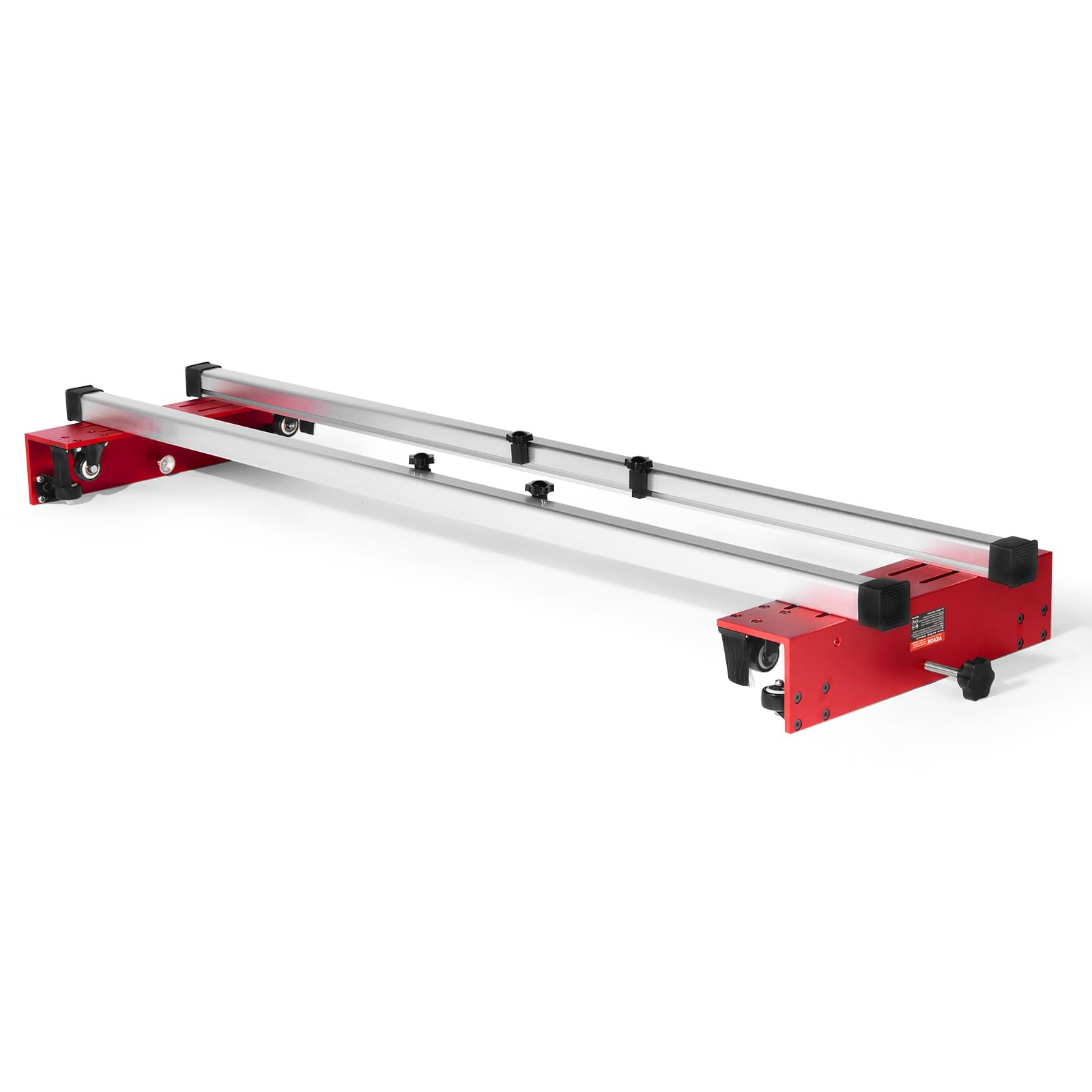 VEVOR Slitta per Fresatrice, Lunghezza 1525 mm Slitta per Router per Lavorazione del Legno per Spianare Lastre, Jig Guida per Lastre, Piallatrice per Rifinitura per Spianare Legno, Fai da Te per Casa