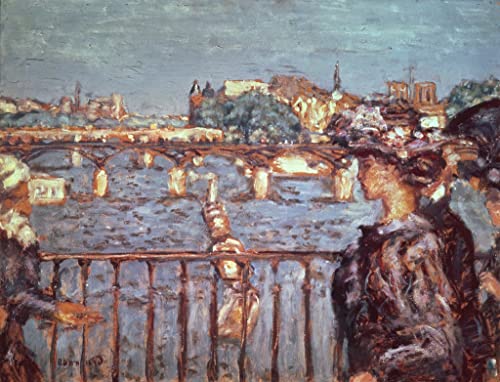 Impression d'affiches art portrait Le Pont Pierre Bonnard affiche toile 60x90