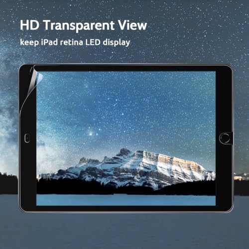 Image of IPROKKO 2 Pack Anti Blue Light Screen Protector Compatible with iPad 9 /8 /7 Generation (10.2-Inch, 2021 /2020 /2019 Model),iPad 10.2 Inch HD Clarity iPad Matte Eyes Protection, Anti Glare and Bubble Free