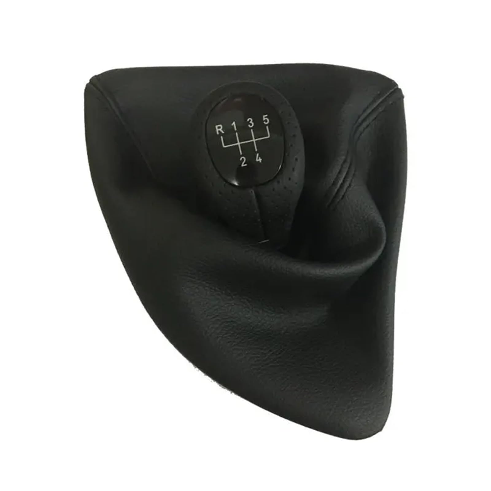 Kunyos 5Speed Leather For 1 Series E81 E82 E87 E88 E90 E91 E92 E93 Gear Shifter Knob Style