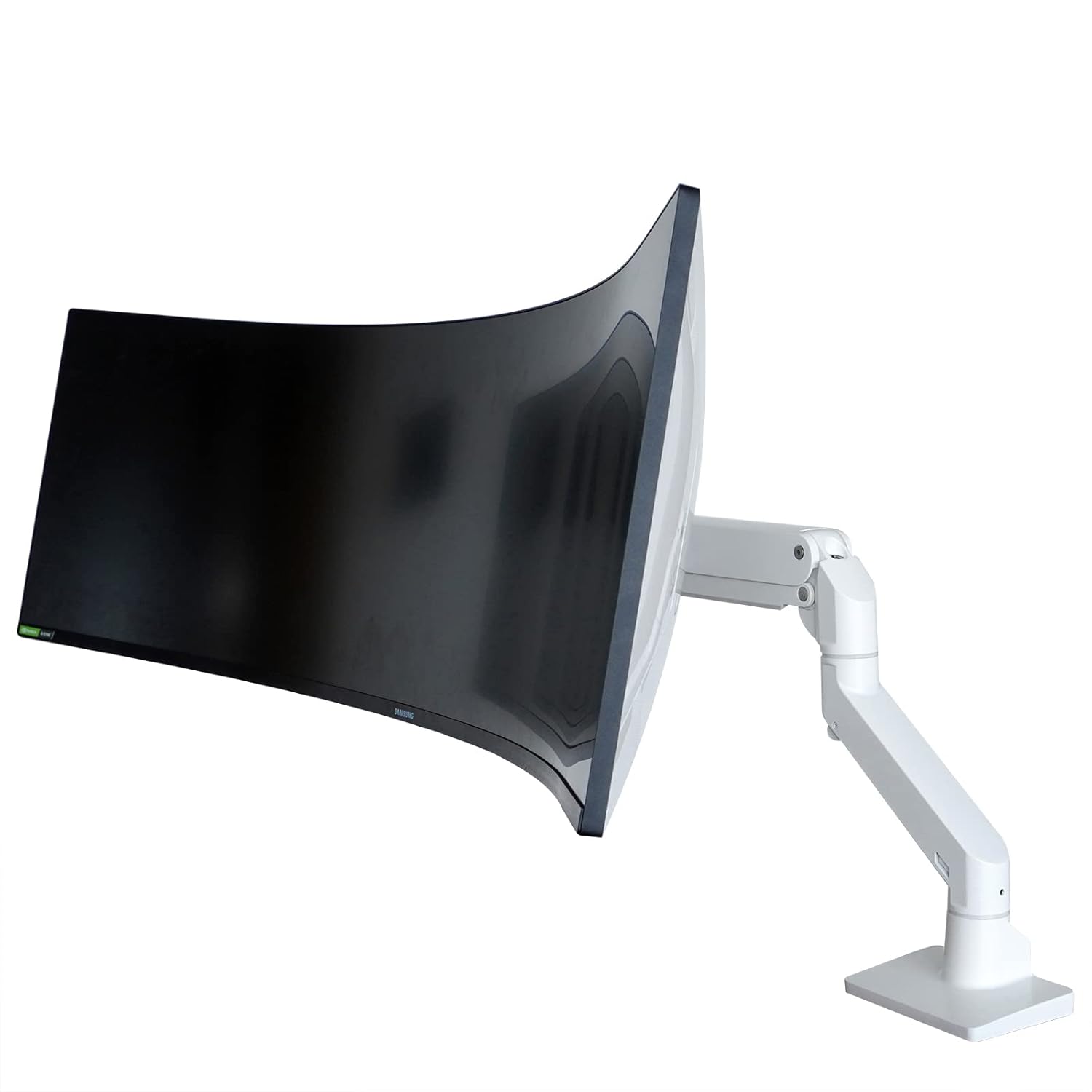 BEWISER Monitor Arm Desk Mount Fits Curved Ultrawide Monitors Full Motion Height Swivel Tilt Rotation Adjustable Monitor Arm Up to 49 Inches,Weight Capacity Up to 44 lbs(S1020 White) BEWISER Monitor Arm Desk Mount Fits Curved Ultrawide Monitors Full Motion Height Swivel Tilt Rotation Adjustable Monitor Arm Up to 49 Inches,Weight Capacity Up to 44 lbs(S1020 White)