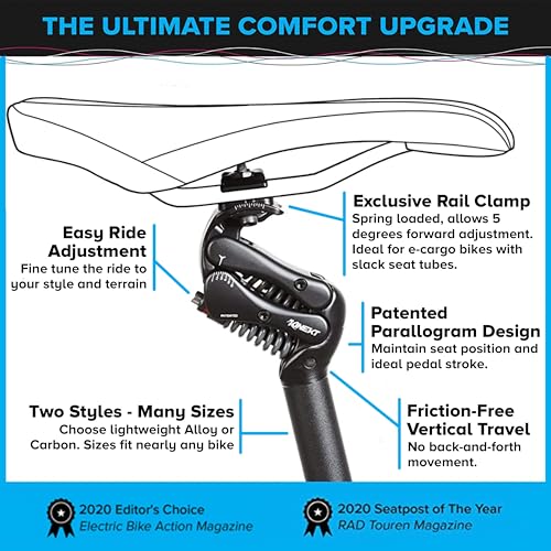 Kinekt Comfort In Motion XR272X350 Kinekt Bike Suspension Seatpost thumb #4