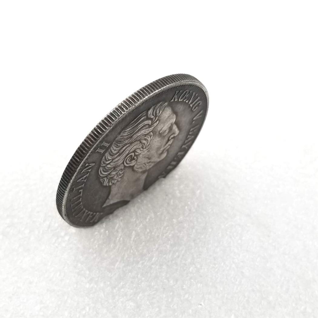 DDTing Deutsche Reichsmark – Alte Münze – Messing Mit 925er Silber Plattiert – Handgefertigt – Sammlerstück – Geschenk Für Geschichtsfans