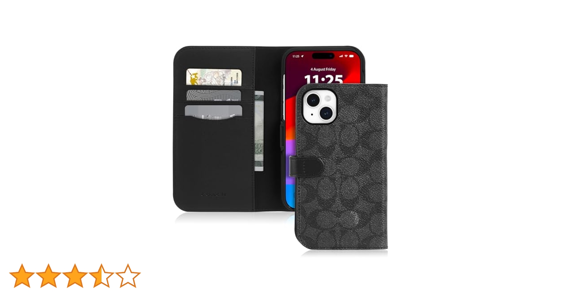 Amazon.co.jp: Coach Signature Canvas Wallet Folio iPhone 15