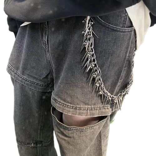 Image of PINKPIN Pants Chain Accessory for Wallets Waist Chains Punk Hip-Hop Streetwear for Men Women
