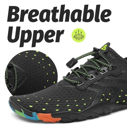 Image of SAGUARO Water Shoes for Women - Barefoot Quick-Dry Aqua Sock, Lightweight, Breathable for Swimming, Beach and Outdoor Activities Size 5.5-10.5