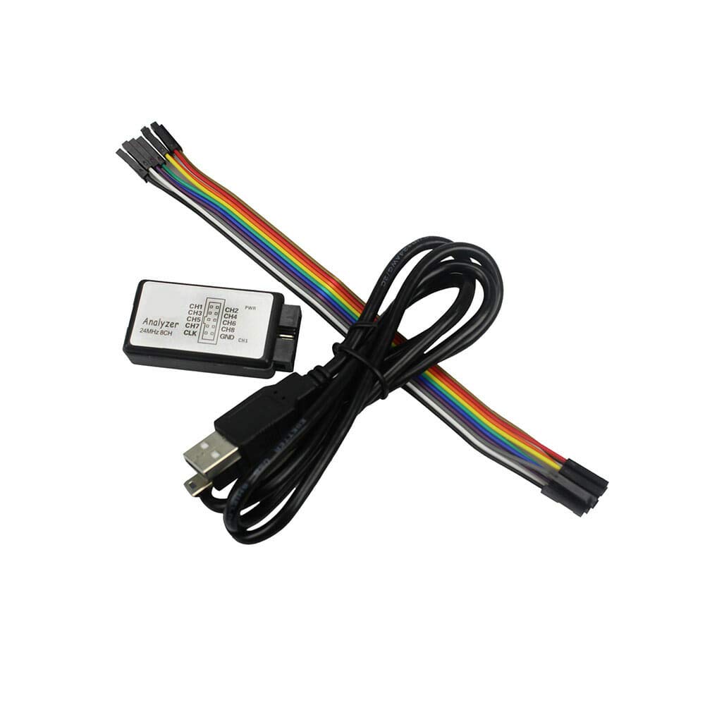 USB Logic Analyze 8-Channels, 24Mhz sampling frequency, analyze UART, IIC, and SPI, Great for MCU, ARM system and FPGA development-picture-17