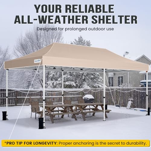 Quictent 10x20 Easy Up Instant Shelter