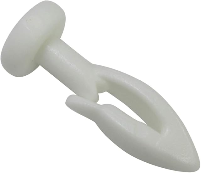 Gardinia ślizgacze, tworzywo sztuczne, białe, 0,1, 30