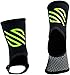 Sanabul Essential Striking Gel Muay Thai Ankle Support for Men & Women, Ankle Guard Foot Wraps Sleeve for MMA Kickboxing Martial Arts, 1 Pair, Green Large-X-Large