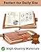 Leather Writing Journal Notebook For Men & Women - Leather Notepad, Pocket Notebook ‎5.3