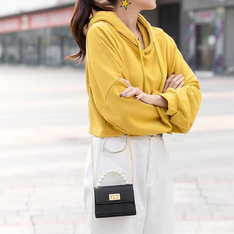 Girls Purse Little Girls Toddler Crossbody Purse Kids Shoulder Bag Princess Handbags with Sunglass - Image 2