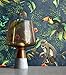Produktbild NEWROOM Tapete Modern Blumen Dschungel grün Vliestapete blau Vlies moderne Mustertapete Tapete Blumentapete Wallpaper Floral inkl. Tapezier Ratgeber