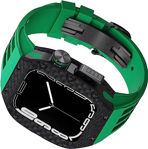 Lunette en alliage de titane et boîtier carbone pour Apple Watch SE