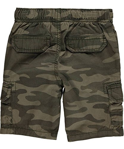 Short garçon vert olive camo 4T vêtement été enfant léger - 4