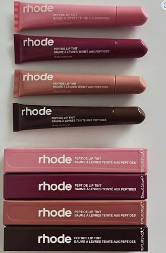Rhode by Hailey Bieber The Peptide Lip TINTS SET ALL FOUR SHADES TOGETHER, 10ml/.3