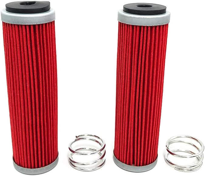 OTOM OUDIMO Motorcycle 2 Pcs Engine Oil Filters Imported Filtration Paper For ZONGSHEN NC250 NC450 Off-Road Motocross Dirt Bike Parts