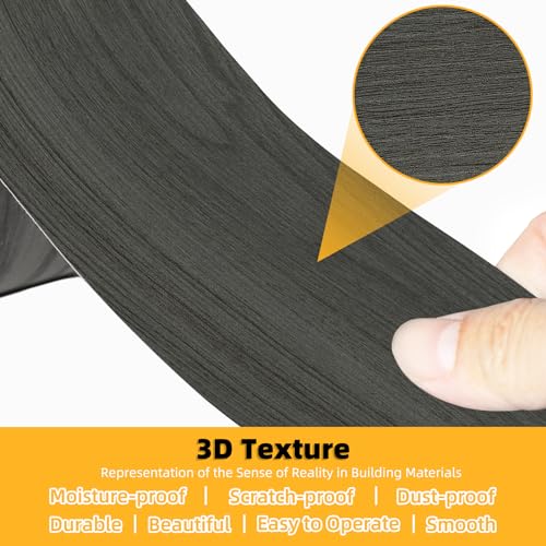 Image of GSCIT Club Wood Grain Repair Tape, 15.7 inch X 15ft Self Adhesive Dark Walnut Grain Repair Patch for Tables, Chairs, Baseboards, Doors, Windows, Floors, Handicraft DIY.