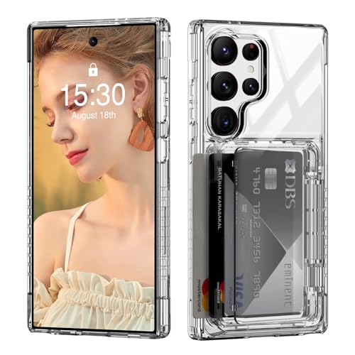 Coque Samsung S25 Ultra transparente contre les chutes, finis les écrans brisés et les rayures