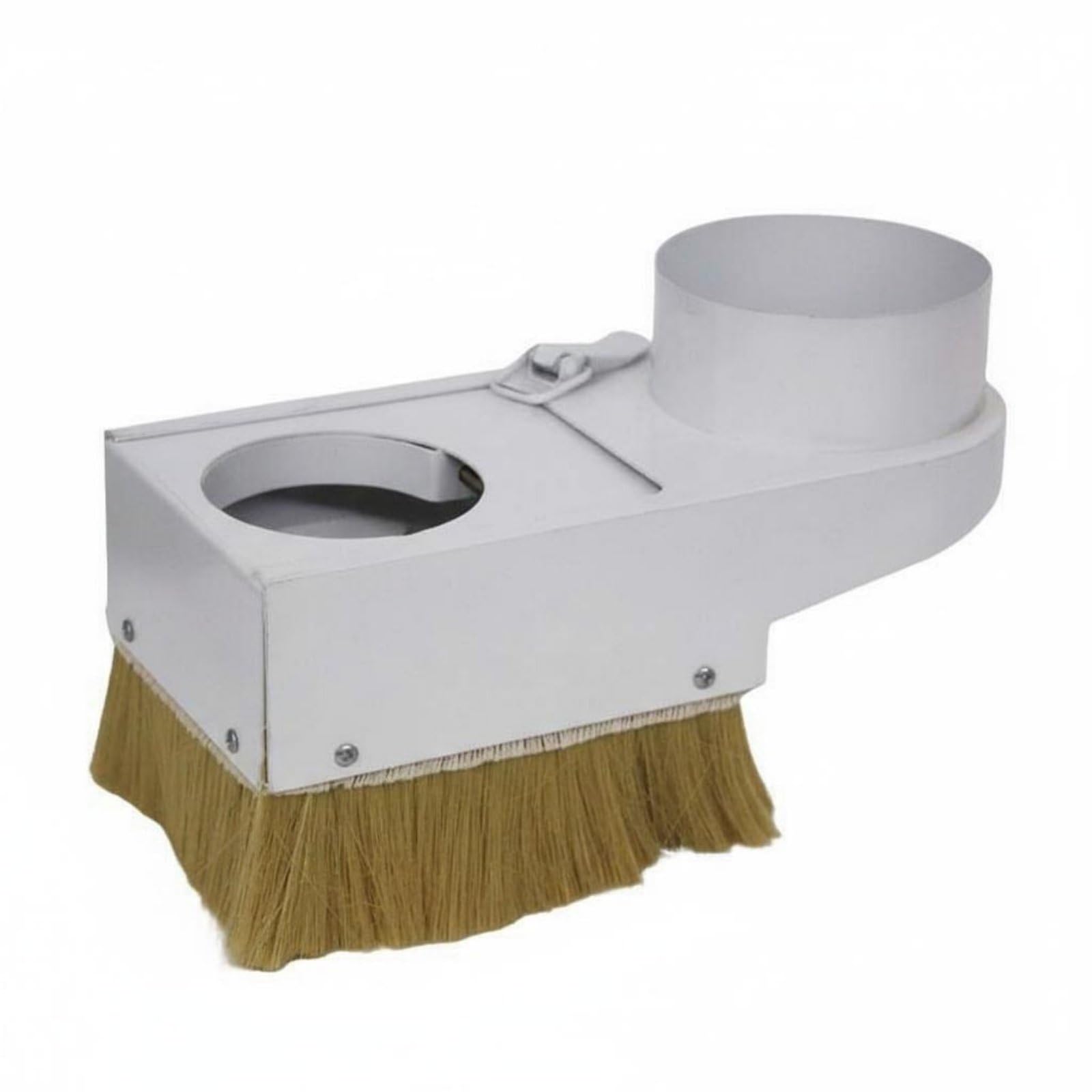 Cubierta de Polvo para Fresadora CNC Cepillo Colector Adaptador Escoba de Husillo con Hierro Resistente y Rendimiento Preciso Adecuada para Control de , 75MM , Nuevo Tirador Hierro