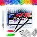 Produktbild Brush Pen Set Pinselstifte, 24 Farben Aquarellstifte WaterColor Kinder Zeichnen, Malen, Kalligraphie Beschriftung Stift Mit Wassertankbürste for Anfänger Erwachsene Linker Hander Bullet Journal