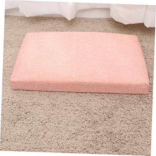 HONMEET Pufe De Armazenamento Banco Dobrável Banco De Armazenamento Com Apoio Para Os Pés Tecido Dob